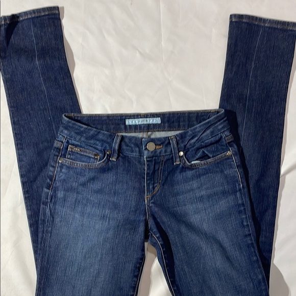 Joe's Jeans 25 Women’s Blue Skinny‎ Dark Wash The Chelsea Mid Rise Denim - Picture 5 of 10